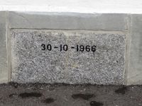 Grunnsteinen til Bygdøy kirke ble nedsatt 30. oktober 1966 av kong Olav V. Foto: Stig Rune Pedersen