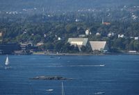 Bygdøy sett fra Sjømannsskolen. Foto: Stig Rune Pedersen