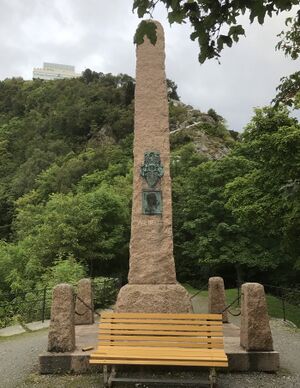 Byparken Ålesund Wilhelm statue 2017.jpg