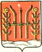 Skiens byvåpen slik det så ut i 1929 etter en lang utvikling av et segl fra 1609.