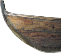 Framstamn av melfæring frå Skarsøya. Foto: Olve Utne (2016).