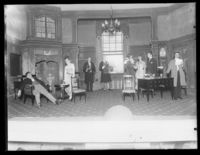 Fra en oppsetning i 1916, ukjent stykke. Foto: Narve Skarpmoen .