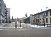 Motiv fra søndre del av Christian Augusts gate, kjent som Festivalgata under jazzfestivalen. Foto: Stig Rune Pedersen