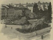 Eidsvolls plass omkring 1894.