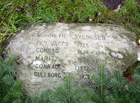 Gravminne, Conrad Bonnevie-Svendsen, døveprest og kirkeorganisasjonsmann. Foto: Stig Rune Pedersen