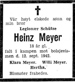 Dødsannonse for Heinz Meyer i Adresseavisen 8.10. 1942.jpg