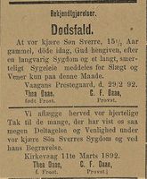426. Dødsannonse for Sverre Daae i Lofotens Tidende 12.03. 1892.jpg
