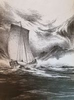 Teikning av Fred Broen