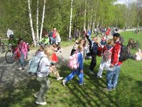 Den kulturelle skolesekken i Mølleparken mai 2007. Alle foto: Steinar Bunæs.