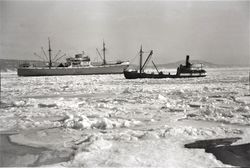 D/S Halden på vei inn. (Foto: Ivar K Iversen)