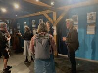 Besøk av OsloMet og Nasjonalbibliotek. Foto: Mathushiya Pirabaharan.