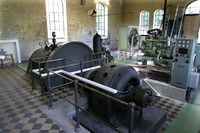 Sykehuset hadde eget kraftverk, som er bevart. Foto: Knut Helbak (2004).