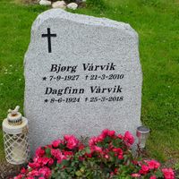 Gravminne, SP-leder og utenriksminister Dagfinn Vårvik, Voksen kirkegård. Foto: Dag Trygsland Hoelseth
