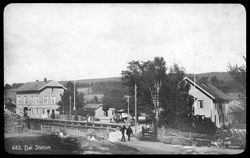 Dal stasjon 1920. Jernbanemuseet