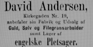 David Andersen annonse Aftenposten 1876.JPG