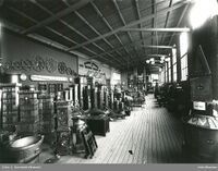 Bærums Verk på utstillingen. Foto: Ludwik Szacinski De Ravicz/Oslo Museum (1883).
