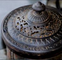 Detalj fra ovnstopp - fra Byabrukets jernstøyperi.