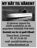 2009: Diana-annonse i Agderposten