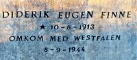 Diderik Eugen Finne er gravlagt på Ullern kirkegård. Foto: Stig Rune Pedersen