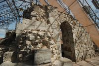 Ruinene fra Domkirken Hamar. Foto: Rune A. Karlsen .