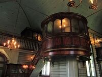 "Carlselosjen" i Drøbak kirke, for kirkebekoster Niels Carlsen og hans familie Foto: Stig Rune Pedersen