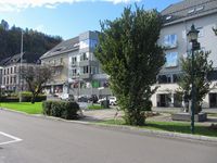 Motiv fra Dr. Graaruds plass i Holmestrand. Foto: Stig Rune Pedersen