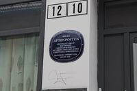 Dronningens gate 10-12: Aftenpostens første lokaler. 59.909045° N 10.74524° Ø