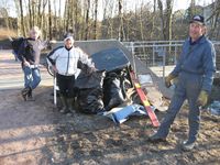 Ryddedugnadens fangst ved øvre pir på Sagstien 2008.