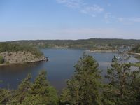 Motiv fra Dynekilen i Sverige, som har gitt gata navn. Foto: Stig Rune Pedersen (2012)