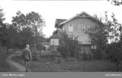 Edvard Munch på Ekely, Jarlsborgveien 14, på 1920-tallet. Foto: Inger Munch