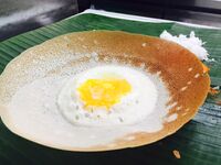 Egg appam (Delicious Food P&D, januar 2021)
