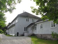 Motiv fra Eidsfoss hovedgård. Foto: Stig Rune Pedersen (2013).