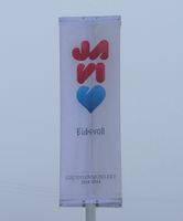 Banner fra Grunnlovsjubileet i 2014. Foto: Stig Rune Pedersen