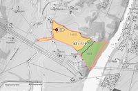 Kart over gården på NIBIO.