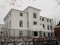 Byvillaen i Eilert Sundts gate 33 i Oslo ble oppført for Evald Rygh og broren Oluf rundt 1884. Foto: Stig Rune Pedersen