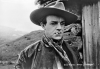 Tveito som hestehandleren Gunnar Sløvika i spillefilmen Troll-elgen fra 1927, regi: Walter Fürst. Foto: Hans Tveito (1927).