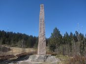 Eivind Astrups bauta ved Frognerseteren. Foto: Stig Rune Pedersen