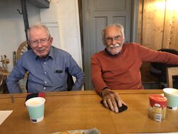 Eivind Thrane og Rolf Skår.