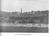 Eker Dampsag & Høvleri rundt 1950.