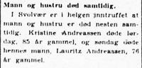 199. Ektepar døde i Svolvær i Harstad Tidende 22. november 1939.jpg