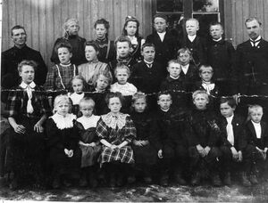 Elever ved Lurdalen skole i 1908 (oeb-180234).jpg