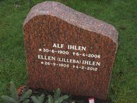 Industrileder Alf Ihlen ble, i likhet med kona Ellen, godt over 100 år. Foto: Stig Rune Pedersen