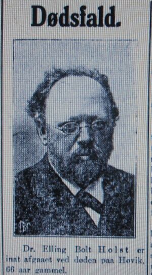 Elling Holst nekrolog Aftenposten 1915.JPG