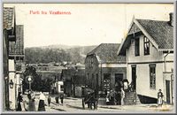 Ellingsbakken i Vestfossen omkring 1910.