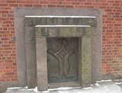 Det lave inngangspartiet til Emanuel Vigeland museum. Foto: Stig Rune Pedersen