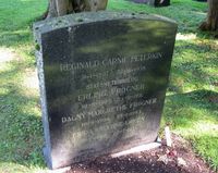 Statsmeterolog Erling Frogner var tilknyttet instituttet 1932-1970. Tittelen er benyttet på gravminnet på Vestre gravlund i Oslo. Foto: Stig Rune Pedersen