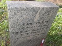 Viksjøs gravminne på Vestre Aker kirkegård. Foto: Stig Rune Pedersen (2012)