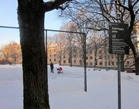 Evald Ryghs plass ligger på Ila i Oslo. Foto: Stig Rune Pedersen