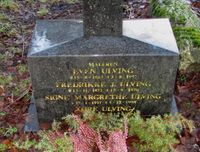 Gravminne, kunstmaler Even Ulving. Foto: Stig Rune Pedersen