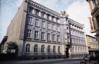 Eventyrgården, Kristian IVs gate 8-10, 1873, ark. H.E. Schirmer. Foto: Arne Gunnarsjaa/NTNU Universitetsbiblioteket